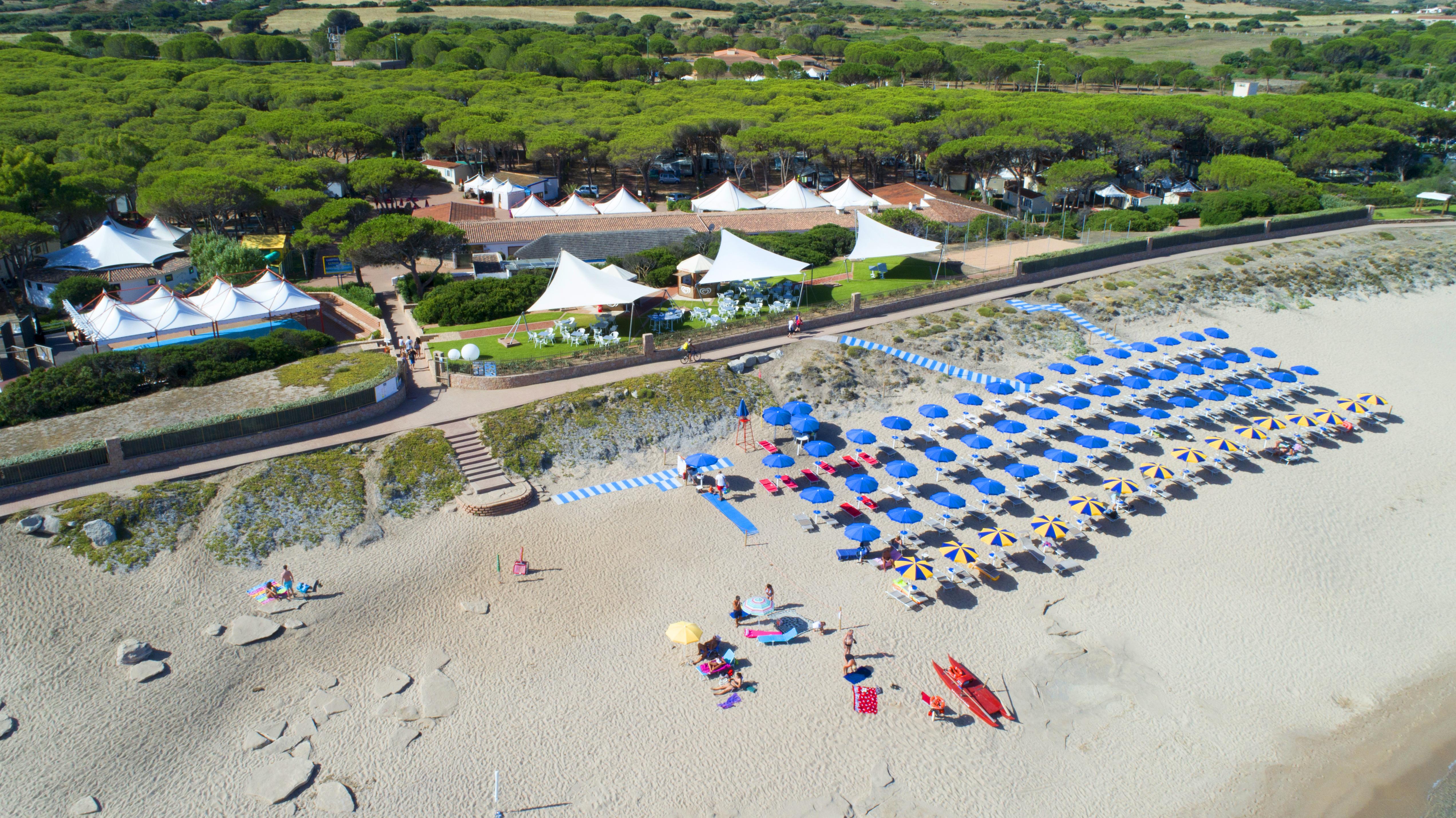 Camping Village Baia Blu La Tortuga Aglientu Exterior foto